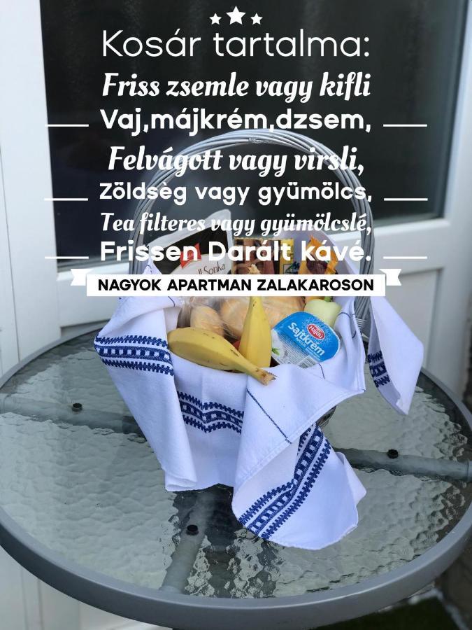 Nagyok Apartman Daire Zalakaros Dış mekan fotoğraf